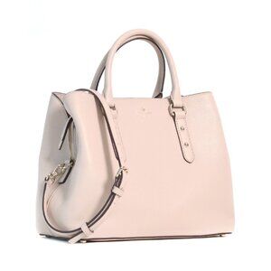 Like New Kate Spade Lise Mulberry Pink Leather Shoulder Bag Purse Handbag